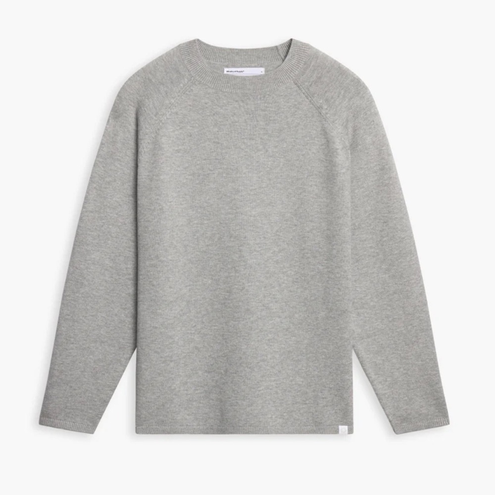 Gray Atlas Crewneck Sweater